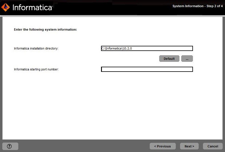 The image describes about the system information. 
				  
